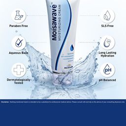 Moisawave Set Of 3 Long Lasting Hydration Moisturizing Cream- 100 g Each image 5