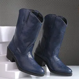 CARLO ROMANO Women High Top Long Boots-picture-10