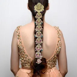 KRENOZ Women Beaded Hair Accessory Set of-image-5