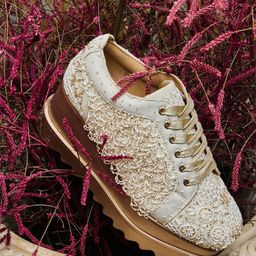 Anaar Women Embellished Lace-Ups Sneakers-image-75