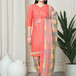 Roly Poly Women Floral Printed Regular Kurti with Salwar & With Dupatta-50