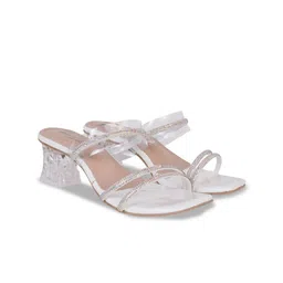 BLINDER Women Embellished Block Sandals-picture-49