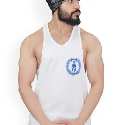 Anax Aesthetics Men Polyester Dri-Fit Printed Sleeveless Sando Gym Vest Stringer Tank Top-picture-50