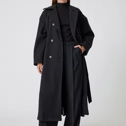Koton Peaked-Collar Overcoats-picture-34