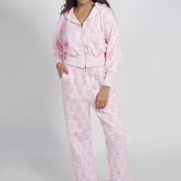 ANSEE by Addery Printed Sweatshirt With Trousers-picture-21