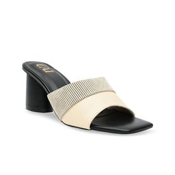 CAI PU Block Peep Toes image 3