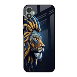 QRIOH Animated Lion Printed Samsung Galaxy F14 5G Silicone Back Case Mobile Accessories-picture-22