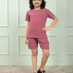 BAESD Girls T-shirt with Shorts-image-59