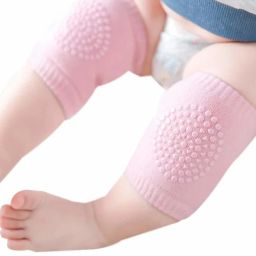 1 Pairs Baby Knee Pads for Crawling, Anti-Slip Padded Stretchable Elastic Cotton Soft Breathable Comfortable Knee Cap Elbow Safety Protector,Multicolor Mutlicolor Baby Knee Pads-83