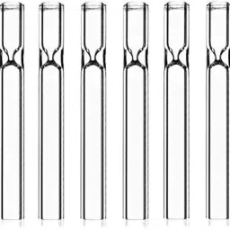 4 inch Glass Cigarette Holder Pipe Glass Outside Fitting Hookah Mouth Tip-image-33