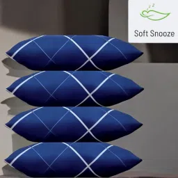 Soft Luxury Microfibre Abstract Sleeping Pillow Pack of 4-image-79
