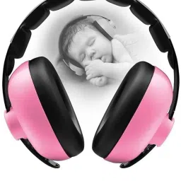 Pink Baby Noise Cancelling Headphones, Toddler Hearing Protection Earmuffs Ear Muff-image-58