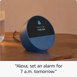 Alexa Echo Spot (2025 release), Smart alarm clock with vibrant sound and Bluetooth with Alexa Assistant Smart Speaker image 4