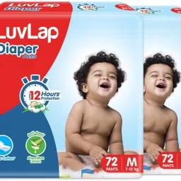 Diaper Pants 7 to 12Kg, Super Jumbo Pack (72 Countx2 =144 Count) - M-20