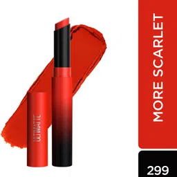 maybelline new york Color Sensational Ultimattes Lipstick, 299 More Scarlet, 1.7 g-picture-30