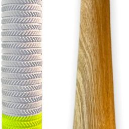 Cricket Bat Handle 1 Grip With Wooden Grip Cone For Better Shock Absorption Super Tacky-13