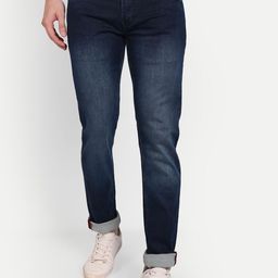 MEGHZ Men Micheal Slim Fit Light Fade Stretchable Jeans-image-34