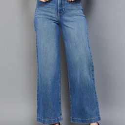 Xpose Women Comfort Wide Leg High-Rise Stretchable Jeans-image-74