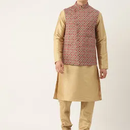 Sayisha Printed Nehru Jackets-picture-40