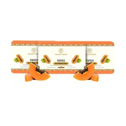 Vagads Set Of 3 Khadi India Papaya Soaps - 375 g Each-13