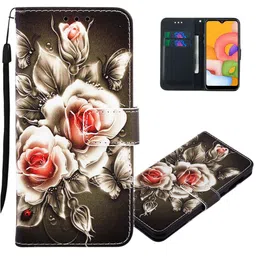 PEEPERLY Floral Printed Samsung Galaxy S23 Plus 5G Flip Case Mobile Accessories-53