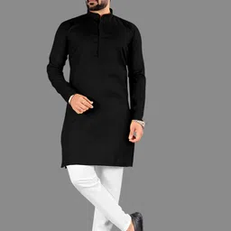 Attigo Men Regular Kurta with Pyjamas-image-15