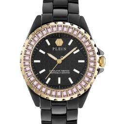 PHILIPP PLEIN Women Brass Dial & Ceramic Bracelet Style Straps Analogue Watch PWPPA0324-image-98