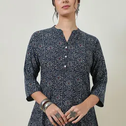 Soch Mandarin Collar Printed Tunic-picture-16