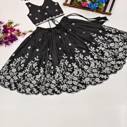RJ ONLINE Embellished Silk Lehenga Choli-picture-56