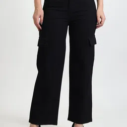 TYFFYN Women Jean Flared High-Rise Stretchable Jeans-picture-47