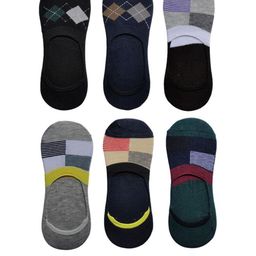 VOICI Unisex Set Of 6 No-Show Loafer Socks-image-74