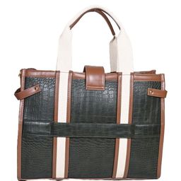Donicy PU Structured Tote Bag-image-13