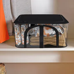 Kuber Industries Black Set of 1 Regular Drawer Organiser Organisers image 2