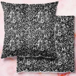 ArtzFolio Multicoloured Set of 2 Square Cushion Covers-image-46