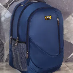 Blubags Men Brand Logo Contrast Detail Backpack-9