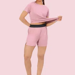 Enamor Women Antimicrobial Technology Shorts-image-88