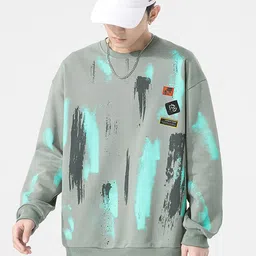 StyleCast x Revolte Men Colourblocked Sweatshirt-image-52