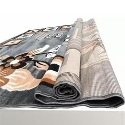 R CARPETS Multicoloured Floral Anti-Skid Woollen Carpet-image-96