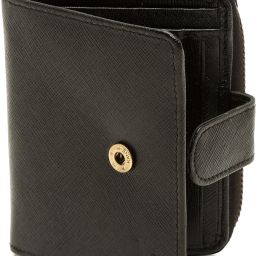 Men Casual Black Genuine Leather RFID Wallet-image-2