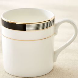 Home Centre Andrey Ralph White & Black Porcelain Matte Cup & Saucer-8
