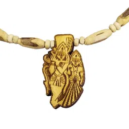 Divine souvenirs Beige Alloy Necklace-16