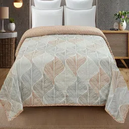 Harbell Home Ultrasonic Reversible AC 120 GSM Double Bed Comforter-image-93