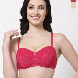 SHYAM SONS FLAIR Floral Bralette Bra Full Coverage Lightly Padded-picture-16