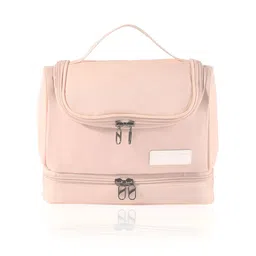 Aura Pink Multi-Compartment Travel Toiletry Pouch Makeup Organisers-24