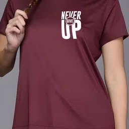 SZN Women Typography Printed T-shirt-picture-26
