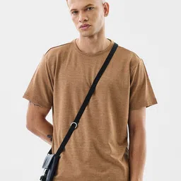 Snitch Short Sleeves Slim Fit T-shirt-image-61