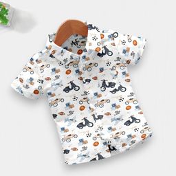 DUTT CREATION Boys Classic Floral Printed Formal Shirt-image-85