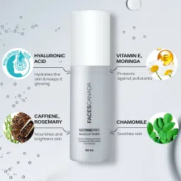 faces canada Strobe Cream (18ml) + Hydra Matte Foundation (18ml) + Makeup Fixer (50ml)| Glowy Highlighter image 3
