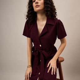The Roadster Lifestyle Co A-Line Above Knee Dress-image-32