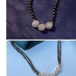 Anouk Pack of 2 Gold-Plated Brass Mangalsutra-65